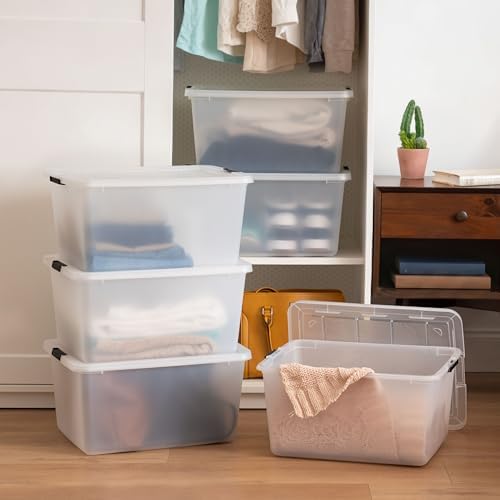 IRIS USA 6-Pack 32.5 Quart Clip Box - Image 5
