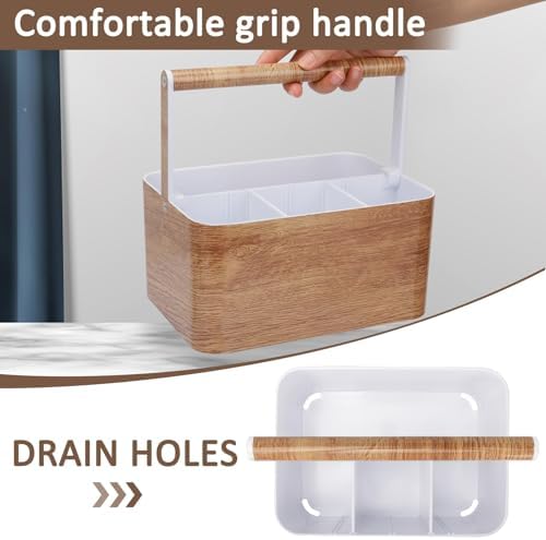 BYUNER Shower Caddy Portable for College: Devided Bathroom Caddy Shower Basket - Image 3