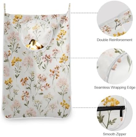 Hanging Laundry Hamper Bag Over the Door Laundry Hamper Wall Hamper Large Dirty - Image 4