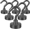 Neosmuk Magnetic Hooks for Cruise Cabins, 30lb Heavy Duty, 6 Pack by Neosmuk
