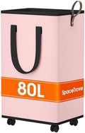 SpaceTrove Rolling Laundry Basket by Unknown