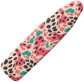 Leopard Texture Ironing Board Cover Pink Cheetah Skin Standard Size 15"x54" by Daulesho