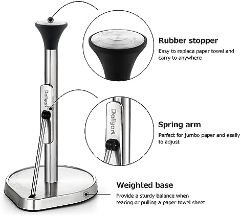 Dailyart Paper Towel Holder Stand - Image 3