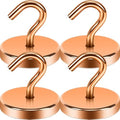 Neosmuk Magnetic Hooks for Cruise Cabins, 170lb Heavy Duty, 4 Pack by Neosmuk