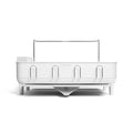 simplehuman Steel Frame Dishrack, Large Capacity Dish Drying Rack, 360º Easy by Unknown