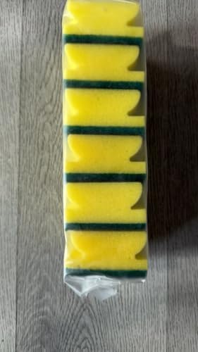 Kitchen Cleaning Sponges, 6 Pack, Non-Scratch Scrub Sponges - Image 5