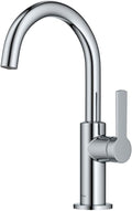 Kraus Oletto Single Handle Kitchen Bar Faucet in Chrome, Kitchen Sink Faucets by Unknown