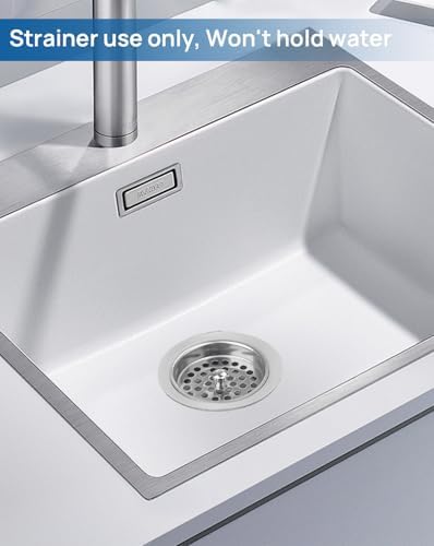 3 PCS Commercial Garbage Disposal Cover, Kitchen Sink Drain Basket Strainer - Image 3