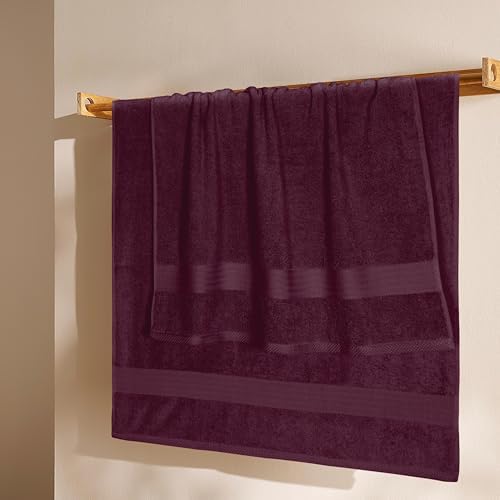 GLAMBURG Premium Cotton 4 Pack Bath Towel Set - Image 3