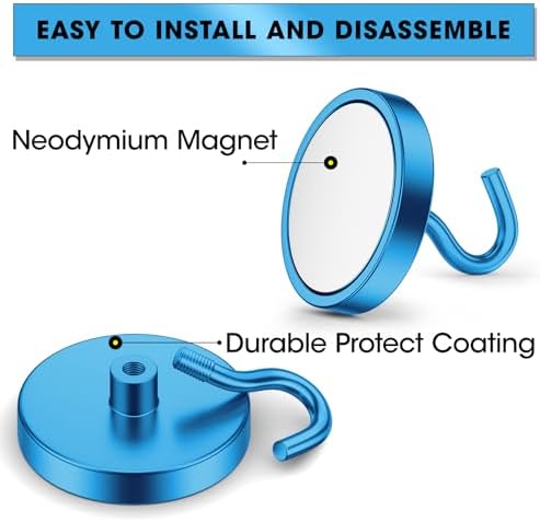 VNDUEEY Cruise Must Haves, 110 Lbs Heavy Duty Magnetic Hooks, Cruise Magnets - Image 4