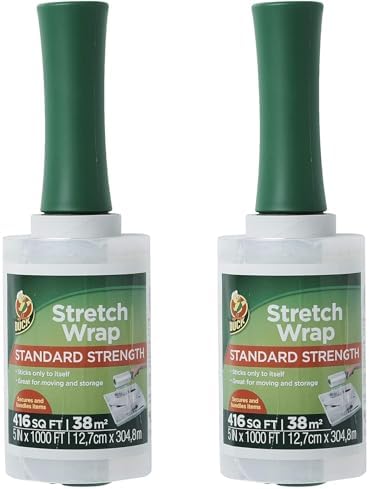 Duck Brand Stretch Wrap Roll, 5 inches by 1000 feet by DuckBrand