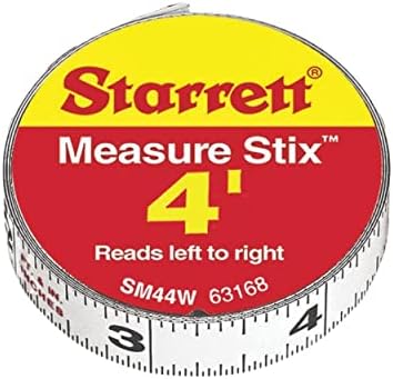 Starrett Tape Measure Stix, 1/2" x 48", S1 Style by Starrett