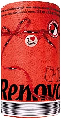 Renova Red Paper Towel Pack by byRoll-Lux