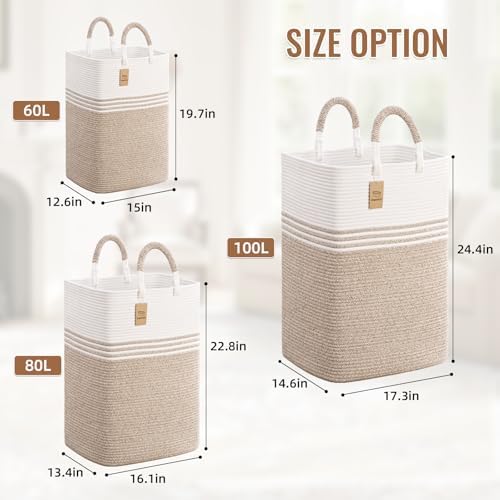 Laundry Basket Hamper, Blanket Storage, Dirty Clothes Hamper - Image 5