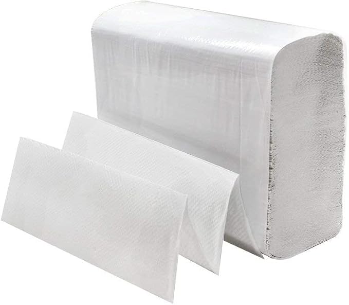Perfect Stix White MultiFold Paper Towels. Case Pack of 4000 Count by PerfectStixLLC