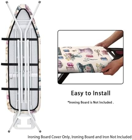 Sewing Machine Ironing Board Cover 15x54 Inch Applicable Standard Size Vintage - Image 5
