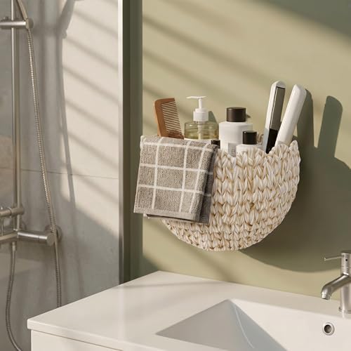 iEGrow Plastic wall Basket, Scalloped Hanging Baskets Plastic, Hanging Baskets - Image 7