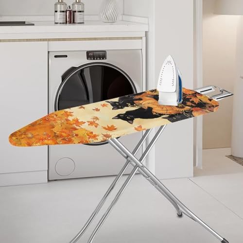 Fall Iron Pads for Ironing Thanksgiving Black Cat Pumpkin Resist Scorching - Image 2