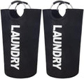 2 Pack 90L Laundry Basket, Waterproof Hamper by foreorchid