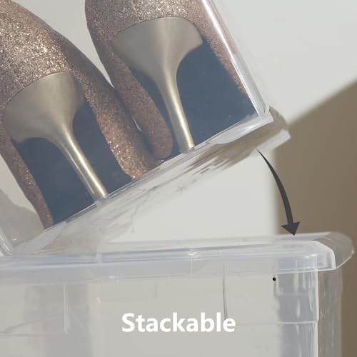 novelinks 6 Pack 22QT Plastic Storage Bins - Image 4