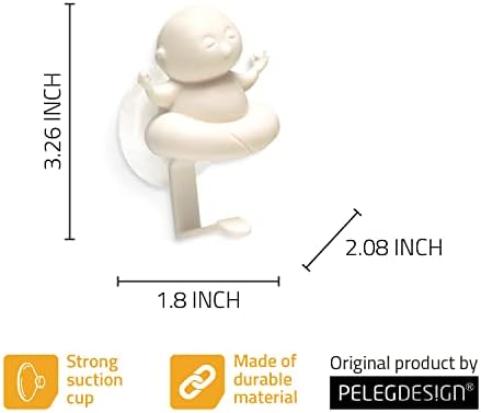 PELEG DESIGN Yogi Sponge Holder, Cute Plastic Sponge Holder - Image 6