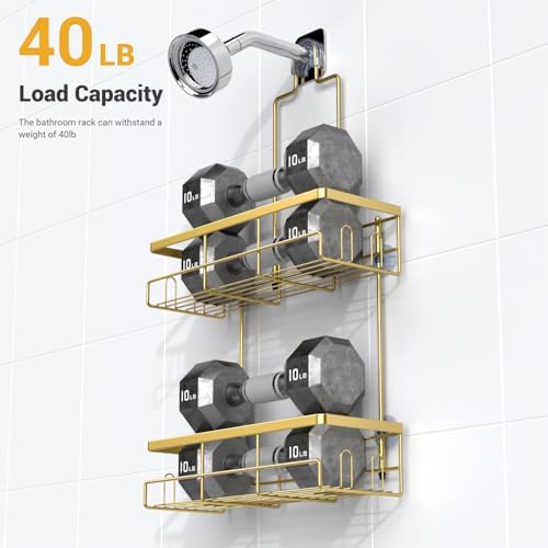 Hanging Shower Caddy Over Showerhead - Image 4