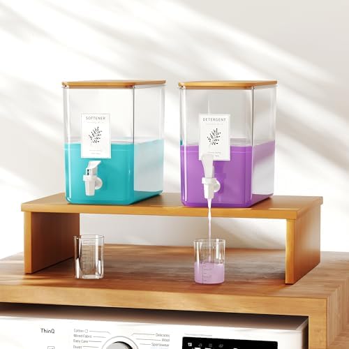 RoleDes Laundry Detergent Dispenser Set, Liquid Laundry Soap Dispensers - Image 5