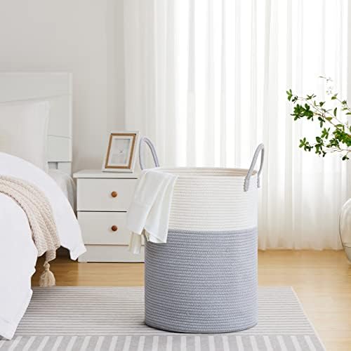 VIPOSCO 100L Extra Large Woven Laundry Basket Hamper - Image 4