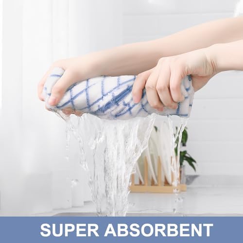 Homaxy Large Premium Cotton Kitchen Towels 16"x 28", 4 Pack - Image 3