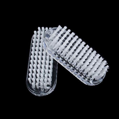 AUEAR, 4 Pack Plastic Fingernail Cleaning Brush Double-Sided Hand Nail Toe - Image 5