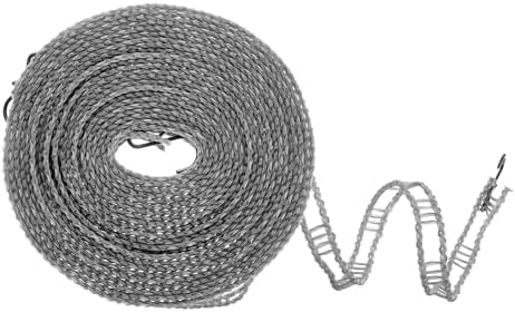 uxcell Windproof Clothesline, 8M 26ft Plastic Non-Slip Clothes Drying Rope by uxcell