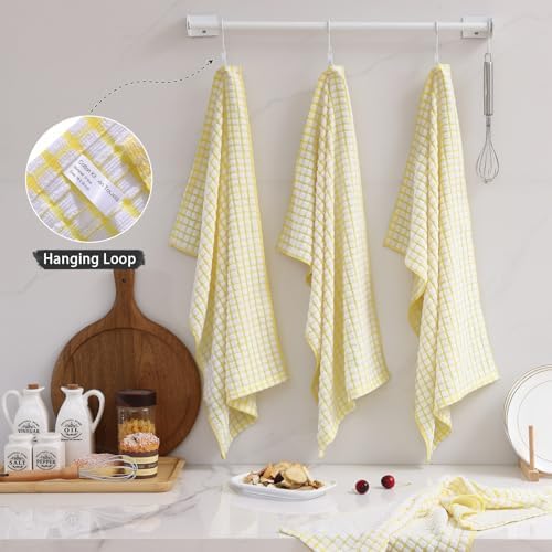 Mordimy Premium Cotton Kitchen Towels 16"x 25", 6 Pack - Image 6