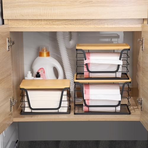 ALOCEO 3 Pack Stackable Storage Bins - Image 5