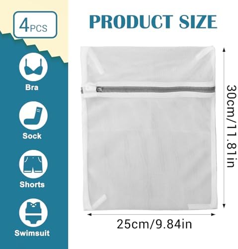 Ouligay 4 Pack laundry mesh bag - Image 3