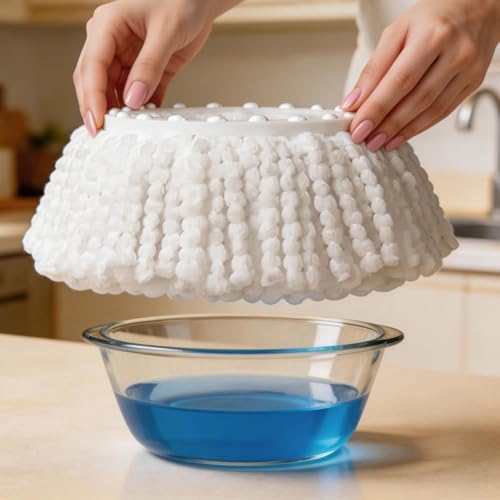 Spin Mop Heads Refill, Easy Wring Microfiber Replacement Pads - Image 3