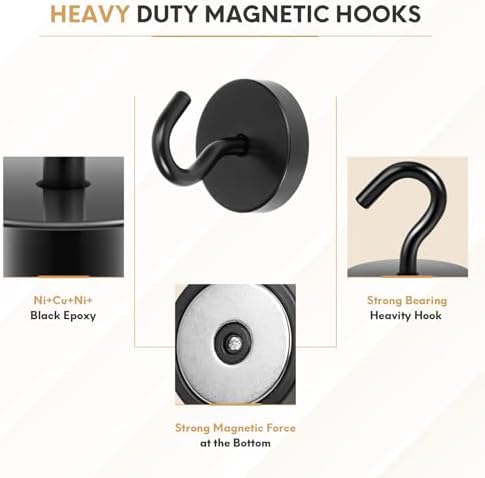 Neosmuk Magnetic Hooks Steel Tube Design - Image 5