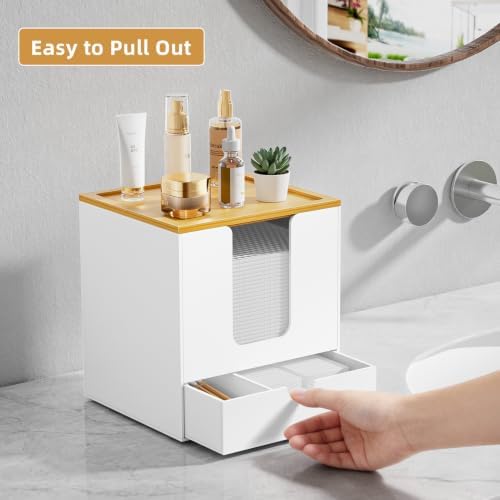VITVITI Acrylic Disposable Face Towel Holder, Clean Container Box - Image 3