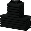 Homaxy 10 Pack 100% Cotton Kitchen Towels and Dishcloths Set by Homaxy