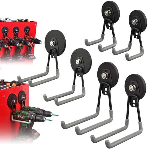 ULIBERMAGNET Heavy Duty Magnetic Hooks, Strong Large Magnet Hooks by ULIBERMAGNET