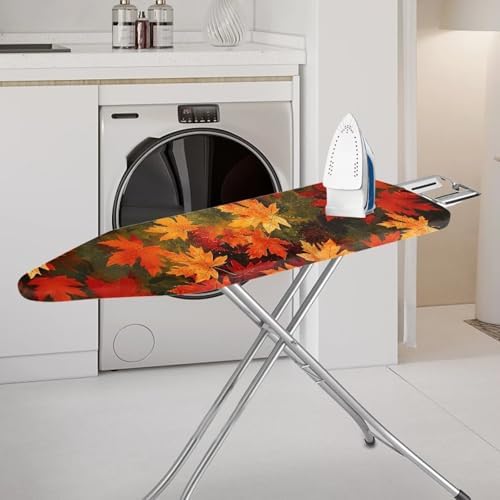 Maple Leaves Ironing Board Cover Universal Size 15x54 - Image 2