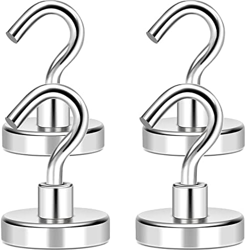 MIKEDE Magnetic Hooks 85Lbs+ Heavy Duty Magnet Hook by MIKEDE