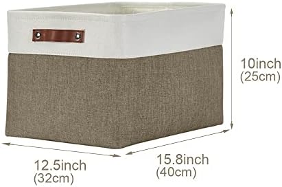 DECOMOMO Storage Bins, Extra Large Fabric Storage Baskets - Image 3