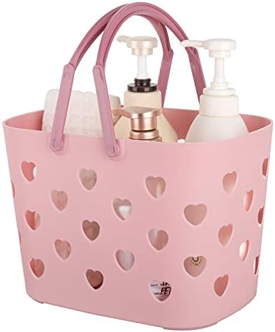 Portable Shower Caddy with Handle Plastic Shower Basket Organizer by Anyoifax