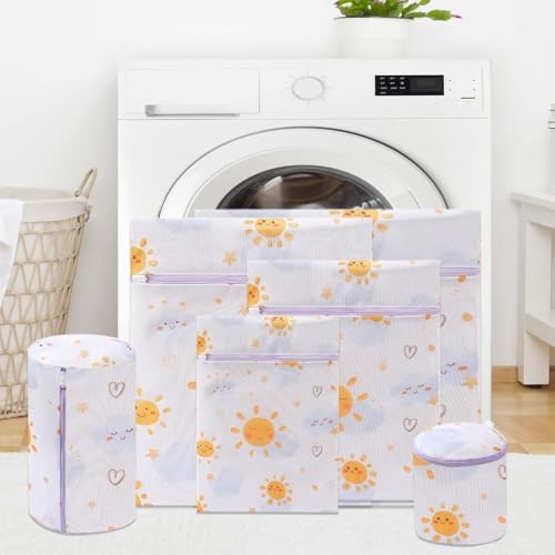 Mesh Laundry Bags 6 Pack, Delicate Wash Bags by Unknown