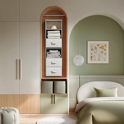 6-Shelf Hanging Closet Organizer - Image 2
