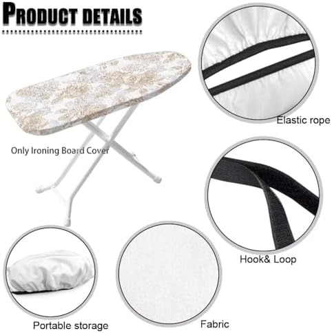 Retro Flroal Ironing Board Covers Easy to Install Ironing Board Cover - Image 6