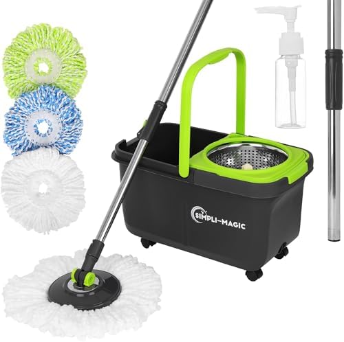 Simpli-Magic 360° Spin Mop and Bucket by Simpli-Magic