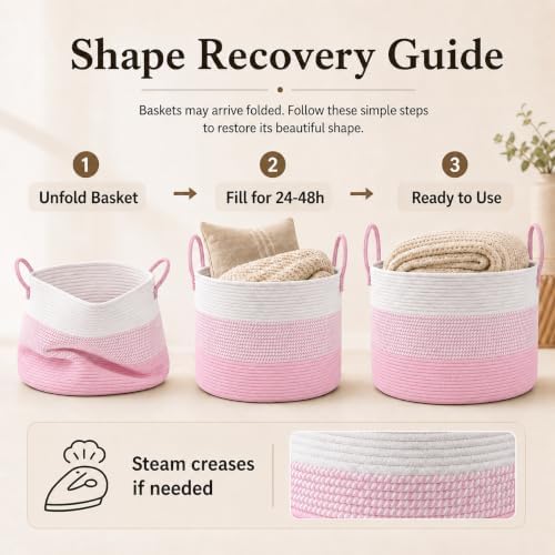 JMvicyroam 115L Extra Large Blanket Basket - Image 6