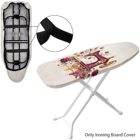 Sewing Print Ironing Board Covers Small Table Top Ironing Board Protector - Image 4