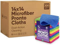 Microfiber Wholesale Pronto Cloths, Dual-Sided Microfiber Cleaning Towels by MicrofiberWholesale